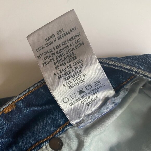 Joes Jeans High Rise Cut Off Denim Shorts 24 - Picture 11 of 13